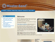 Tablet Screenshot of master-sand.com